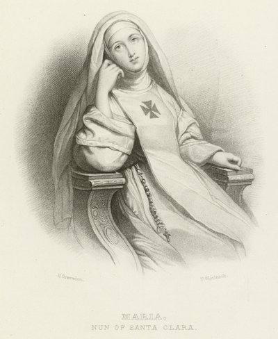 María, monja de Santa Clara de Henri Grevedon
